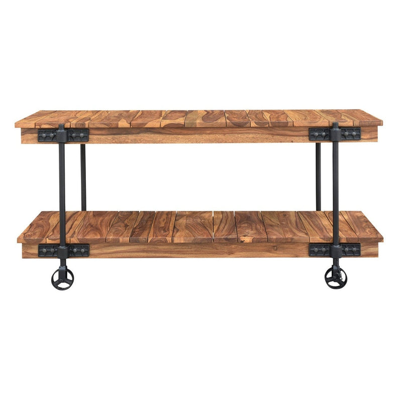 Coast2Coast Home Stewart Console Table Kingston Brown - 37104