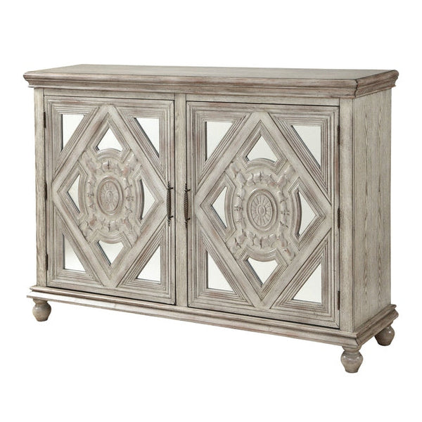 Coast2Coast Home Peyton Two Door Credenza Francesca Ivory Rub - 22563