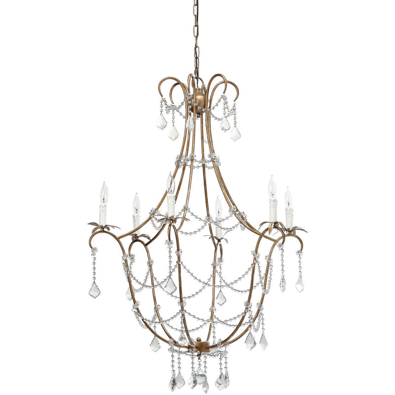 Jamie Young Freight-Min. Req Scarlett Chandelier - 5SCAR-CHAM