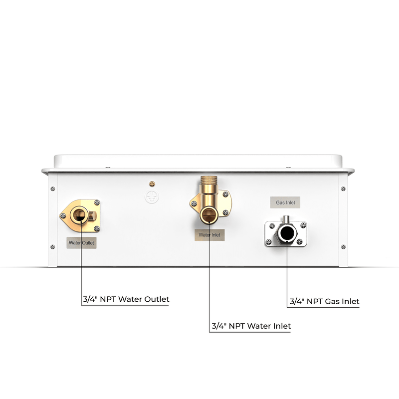 Eccotemp Builder Grade 6.5 GPM Indoor Liquid Propane Tankless Water Heater Manufacturer RFB 6.5GB-ILPR