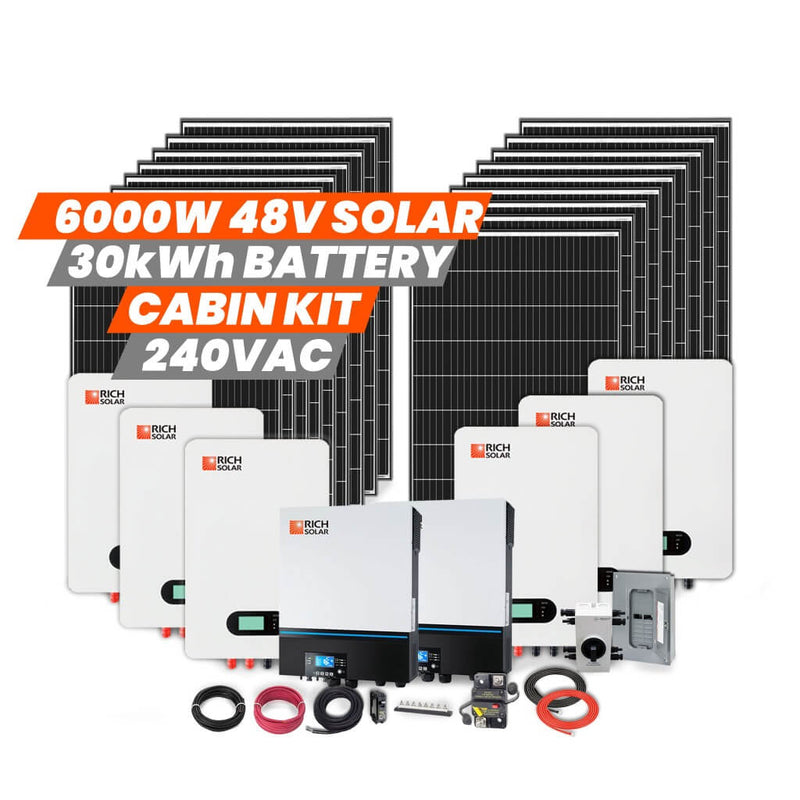 6000W 48V 240VAC Cabin Kit - Backyard Provider