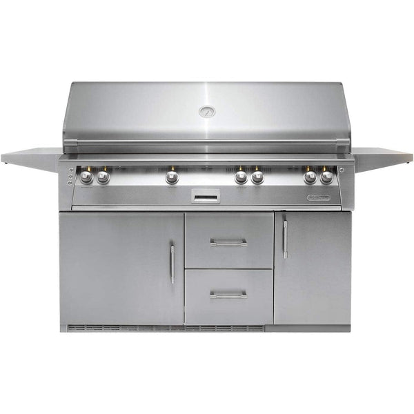 Alfresco 56" All Grill on Refrigerated Base - Alxe-56bfgr-Lp