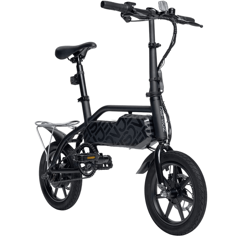 Jetson J5 Up To 30 Mile Range 15 MPH 14" Tires 350W Foldable Electric Bike New - JJ5-BLK