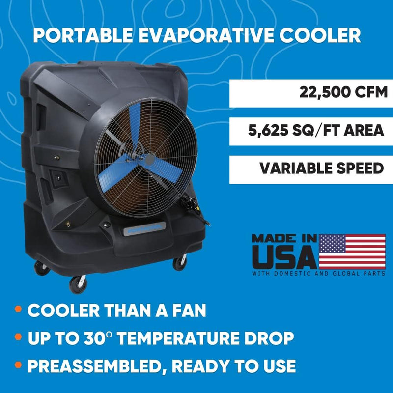 Portacool Jetstream 270 Portable Evaporative Cooler - PACJS2701A1