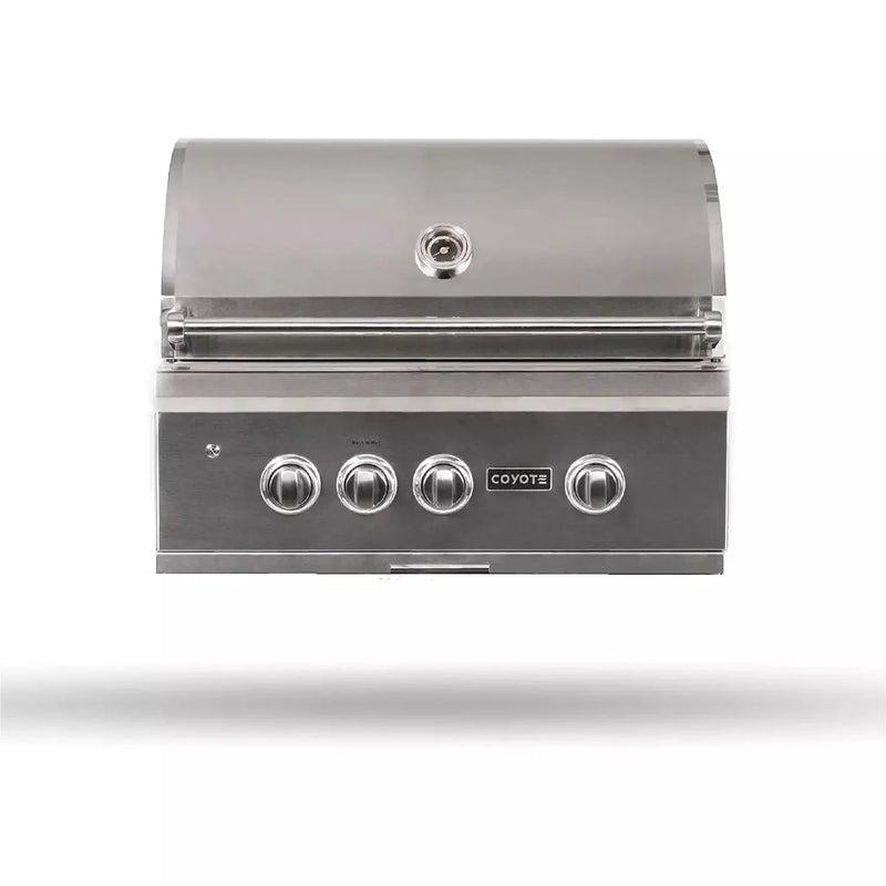 Coyote S-Series 30" Grill, LED Lights, Ceramics - C2SL30