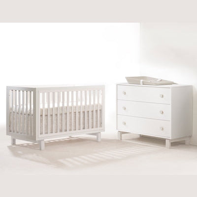 Tulip Bjorn Classic Crib & 3 Drawer Dresser XL Set