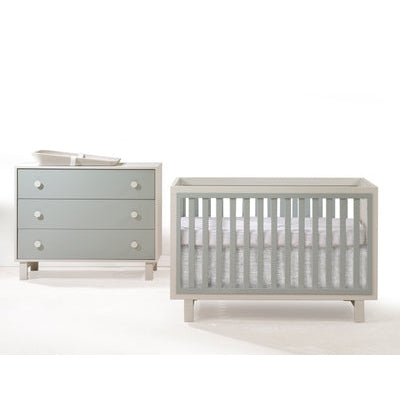 Tulip Bjorn Classic Crib & 3 Drawer Dresser XL Set