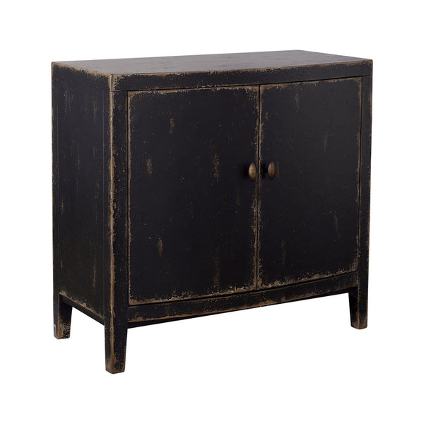 Coast2Coast Home Gibson Two Door Cabinet Coal / Brown - 90318