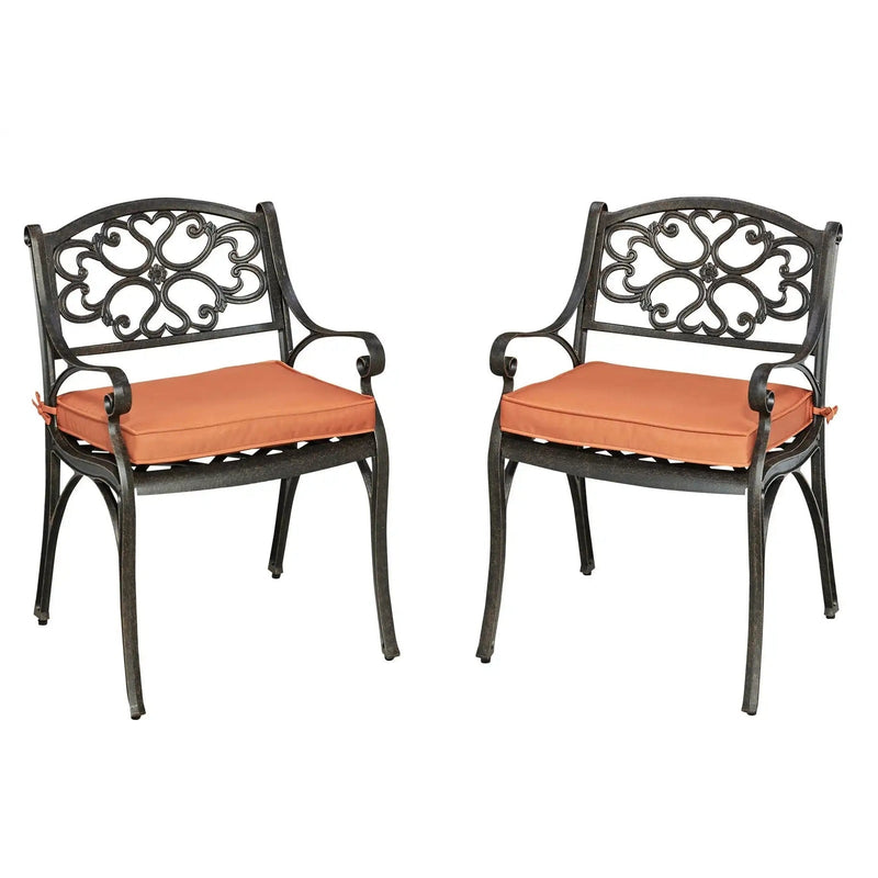 Homestyles Sanibel Bronze 5 Piece Outdoor Dining Set - 6655-308C