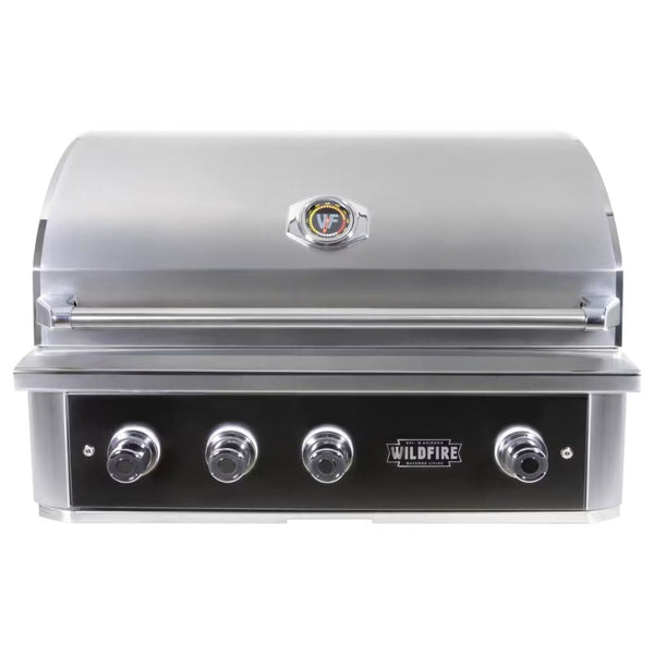 Wildfire Ranch PRO 36-Inch Black Built-in Gas Grill - WF-PRO36G-RH-LP