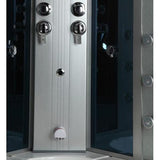 Mesa Steam Shower Tub Combo Blue Glass - 701A