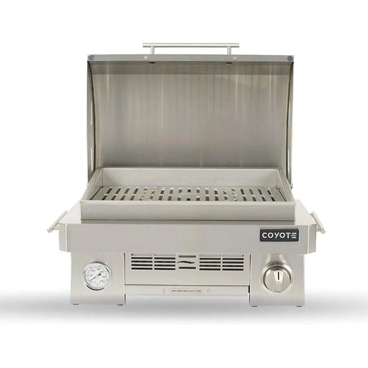 Coyote 25" Portable Grill, 1 Burner, Ceramic - C1PORTLP