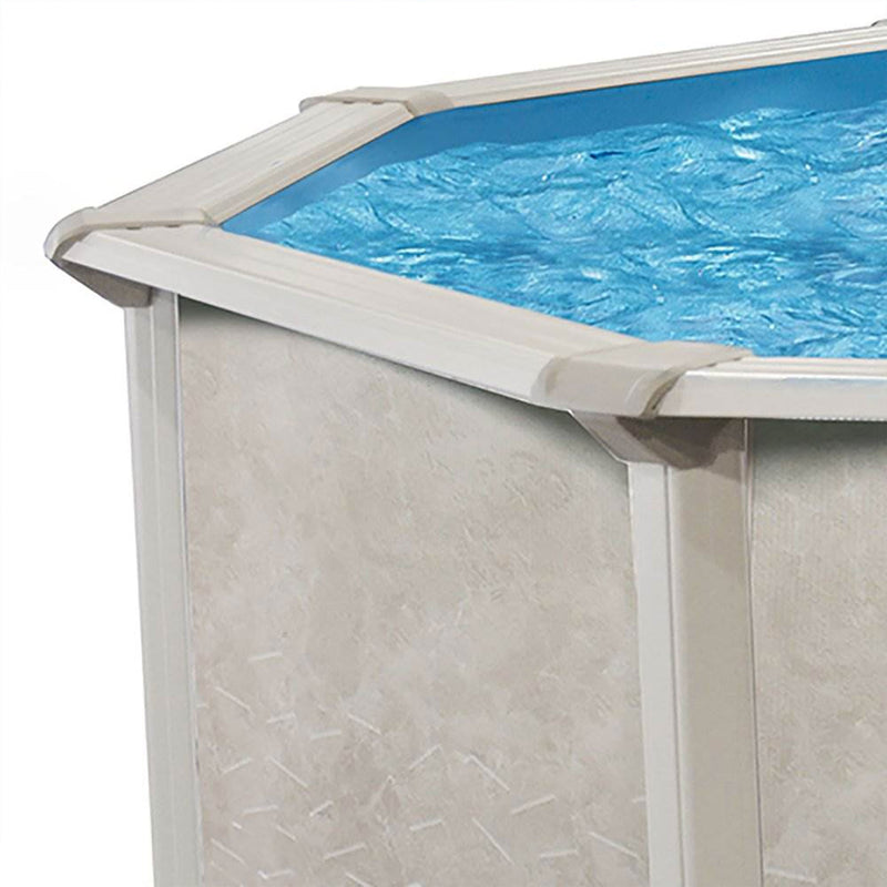 Aquarian Phoenix 18'x52" Round Steel Frame Above Ground Swimming Pool w/o Liner - 74471