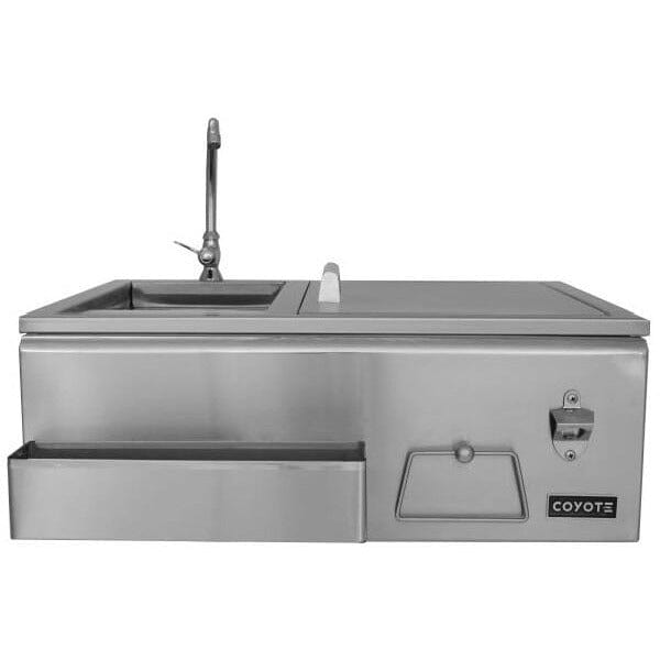 Coyote Refreshment Center w/ Sink, Faucet, DI Cooler - CRC