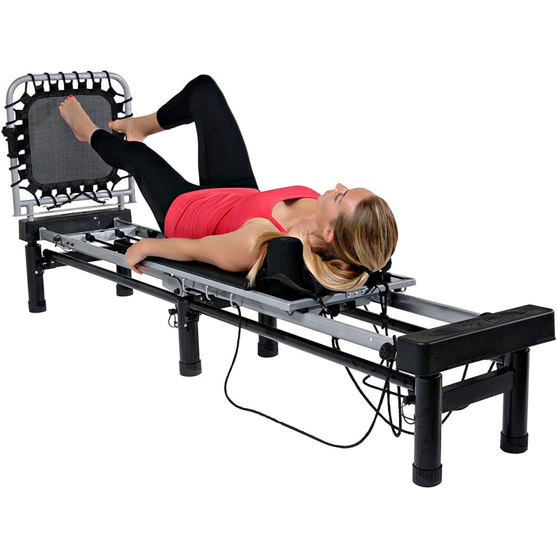 AeroPilates 266 Pilates Reformer Machine with Rebounder 55-4266A