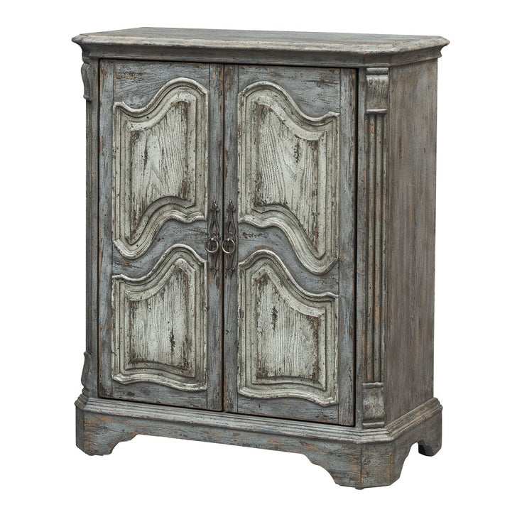 Coast2Coast Home Wyatt Two Door Wine Cabinet Kraven Two Tone - 66109