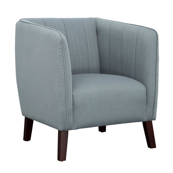 Coast2Coast Home Studio Accent Chair Blue Green / Espresso - 90307