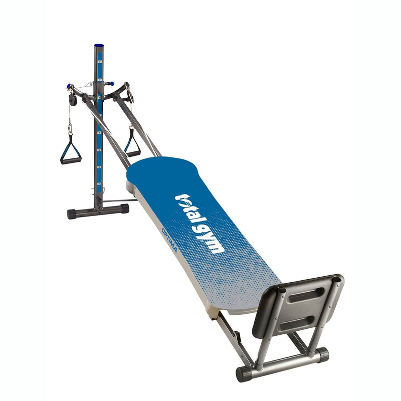 Total Gym Supreme Home Gym with Ab Crunch, Tri Grip Shaper Bars, and Squat Stand - 324874