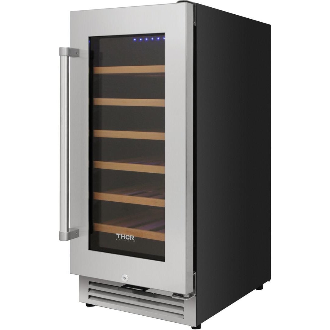 Thor Kitchen 15 in. 33 Bottle Wine Cooler, TWC1501