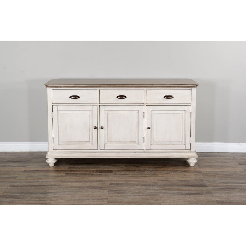 Sunny Designs Westwood Village - Buffet Only - Beige / White - 1912WV-B