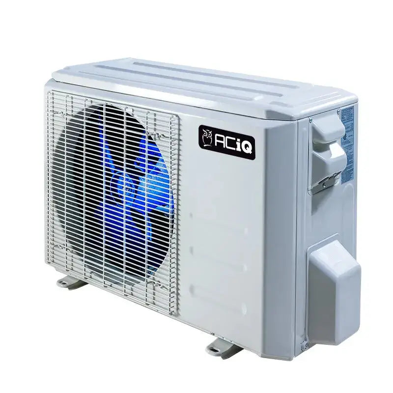 9,000 BTU 19 SEER ACiQ Platinum Single Zone Concealed Duct Mini Split System w/ Max Heat - Backyard Provider