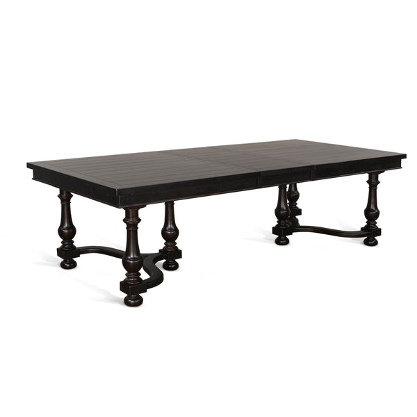 Sunny Designs Scottsdale - Extension Table With 2 Leaves - Black - 1120BW