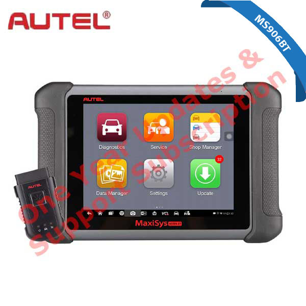 Autel - MaxiSYS MS906BT - Advanced Smart Diagnostic Tool - Updates & Support Sub - 1 YEAR - machine sold separately - AUTEL-MS906BT1YRUPDATE