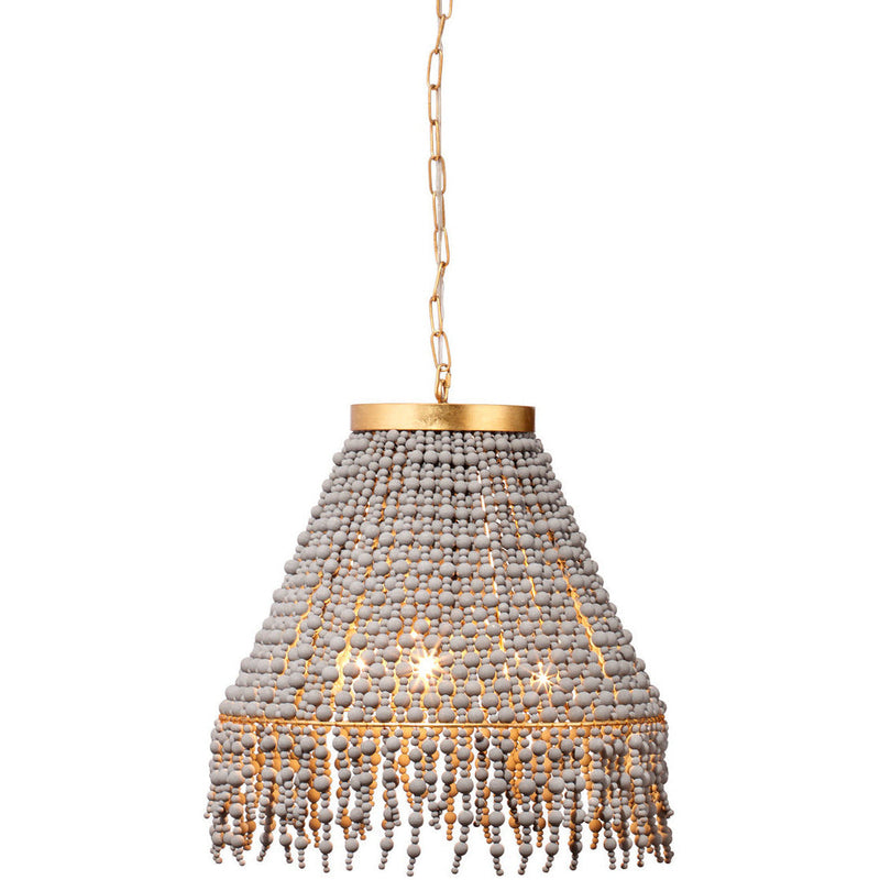 Jamie Young Angelou Beaded Cone Chandelier -D. 5ANGE-CHGR