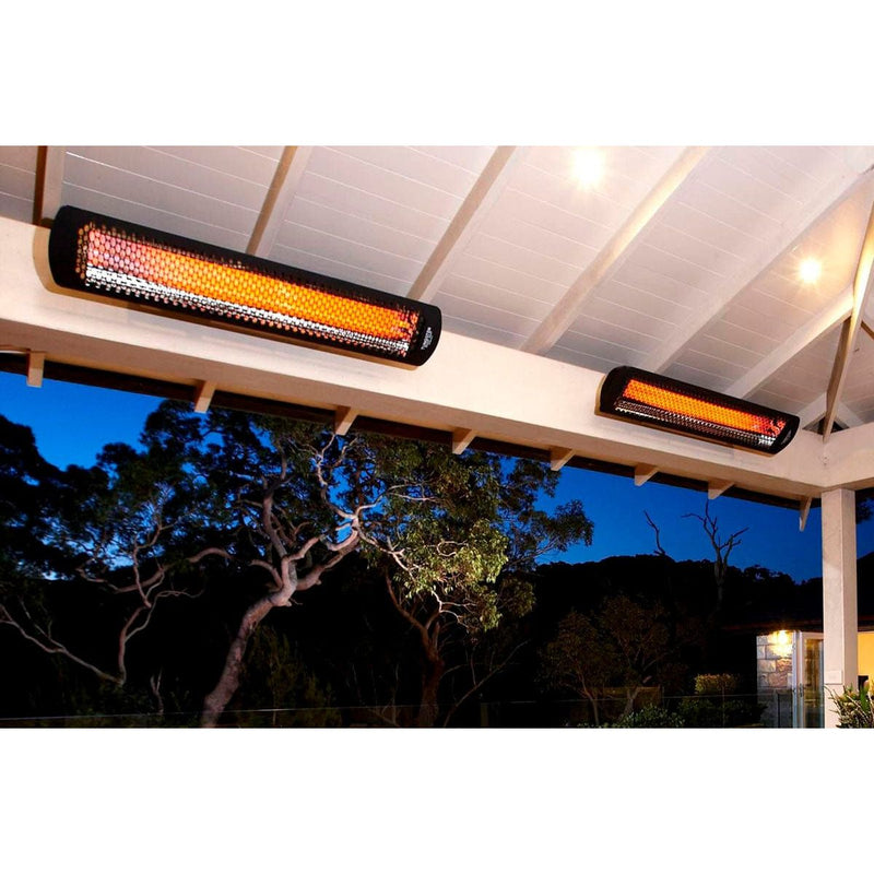 Bromic Tungsten Smart-Heat 2000 Watt Radiant Infrared Outdoor Electric Heater | Black - BH0420030