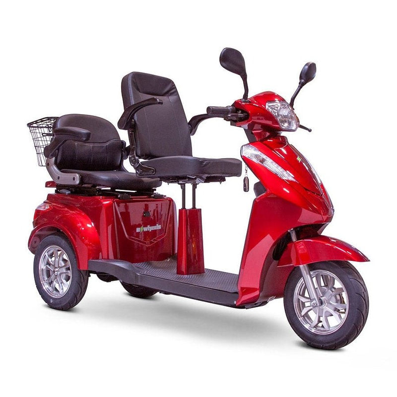 Ewheels EW-66 3-Wheel 2 Passenger Heavy-Duty Electric Scooter