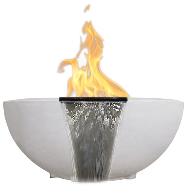 Prism Hardscapes Moderno 2 Fire & Water Bowl 29" with Free Cover -Ph-446-Fw