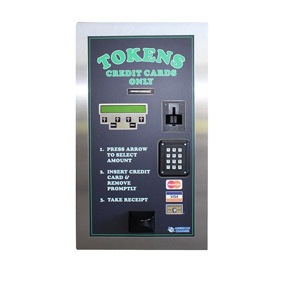 American Changer Rear Load Credit Card-to-Token Dispenser - AC2007