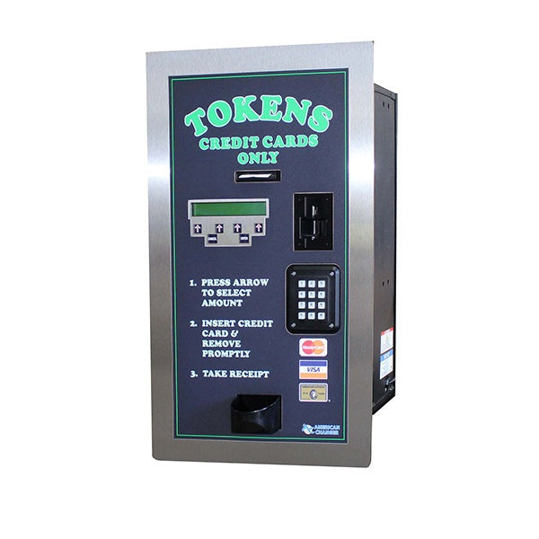 American Changer Rear Load Credit Card-to-Token Dispenser - AC2007