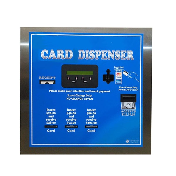 American Changer Pre-Valued Card Dispenser - AC605