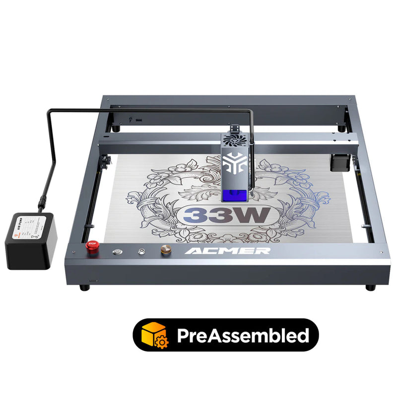 Acmer P2 33w Laser Engraver Cutting Machine