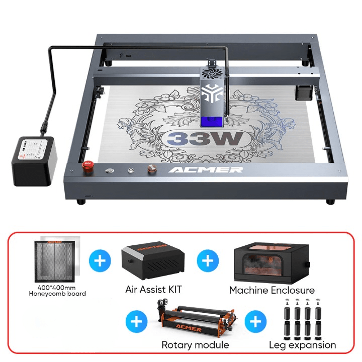 ACMER P2 33w Laser Engraver Upgrade Kit