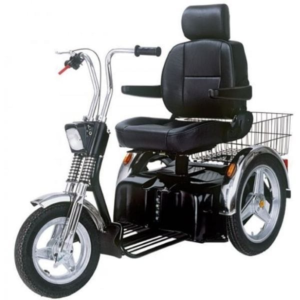 AFIKIM Afiscooter SE 3-Wheel Bariatric Scooter 500 lbs - Backyard Provider