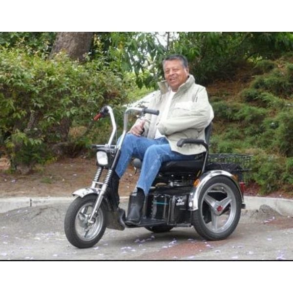 AFIKIM Afiscooter SE 3-Wheel Bariatric Scooter 500 lbs - Backyard Provider