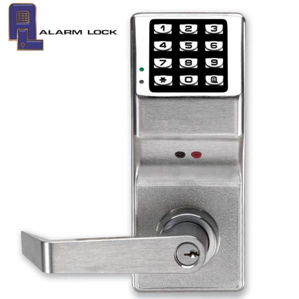 Alarm Lock Trilogy - Digital Keypad Lever Set w/ High Capacity Audit Trail - 26D - Satin Chrome - Grade 1 - ALL-DL3200-26D