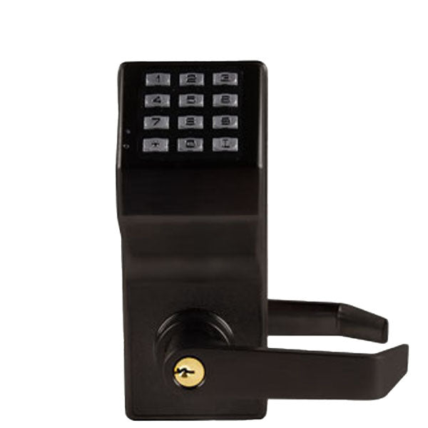 Alarm Lock Trilogy - Digital Keypad Lever Set W/ High Capacity Audit Trail - 10B - Oil Rubbed Bronze - Grade 1 - ALL-DL3200/10B