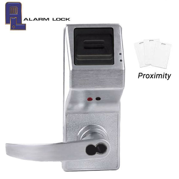 Alarm Lock Trilogy - Digital PROX Keypad Lever Set w/ Audit Trail - Regal Lever - IC Core Prepped Corbin Russwin - Grade 1 - Satin Chrome - ALL-PDL3075IC-26D-C