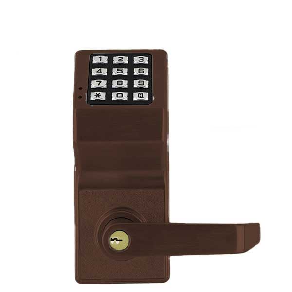 Alarm Lock Trilogy - Digital Lever Set - Networx - Wireless & Ethernet Feature - 10B - Oil Rubbed Bronze - ALL-DL6100-10B