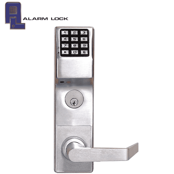 Alarm Lock Trilogy - Digital Classroom Mortise Lever Lock w/ Audit Trail - Networx - Left-handed/Reversible - 26D - Satin Chrome - ALL-DL6500CRL-26D