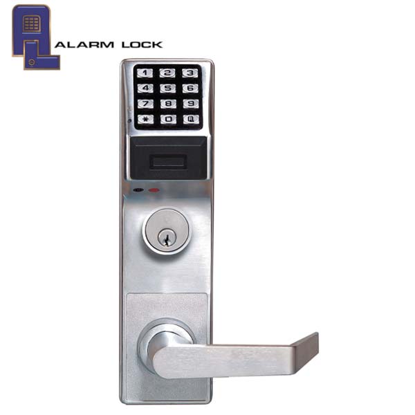 Alarm Lock Trilogy - PROX Keypad Digital Lock & Panic Exit Bar M9900 w/ Audit Trail - 26D - Satin Chrome - ALL-ETPDLS1G/26DM99K