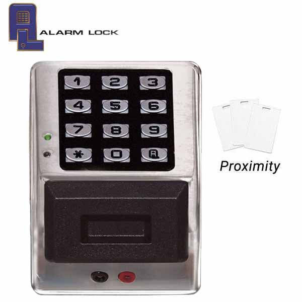 Alarm Lock Trilogy Weatherproof Digital PROX Access Control Keypads w/ Audit Trail - Satin Chrome - 26D - ALL-PDK3000-26D