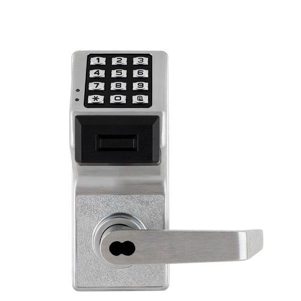 Alarm Lock Trilogy - Digital PROX Lever Set - Networx - Wireless & Ethernet Feature - SFIC - 26D - Satin Chrome -ALL-PDL6100IC-26D