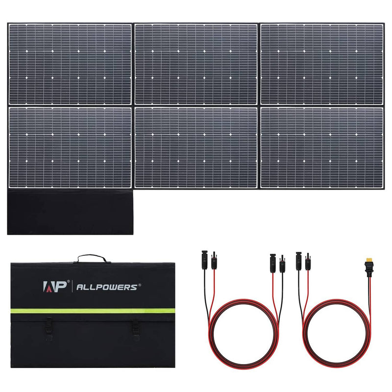 ALLPOWERS Solar Generator Kit 3600W R4000 + SP039 600W Solar Panel