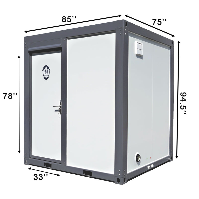 Bastone 2 Private AS-IS Portable Restroom w/ Showers D_PM000124