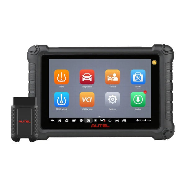 Autel - MaxiTPMS - TS900K-8 - 3-In-1 - TPMS Diagnostic & Service Tool Kit - TS900 Wireless Tablet with Eight 1-Sensors - AUTEL-700300