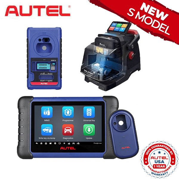 Autel IM508S with XP400 PRO & Xhorse Dolphin 2 XP-005L - Key Cutting and Programming Bundle Autel USA - AUTEL-IM508-DLPN2